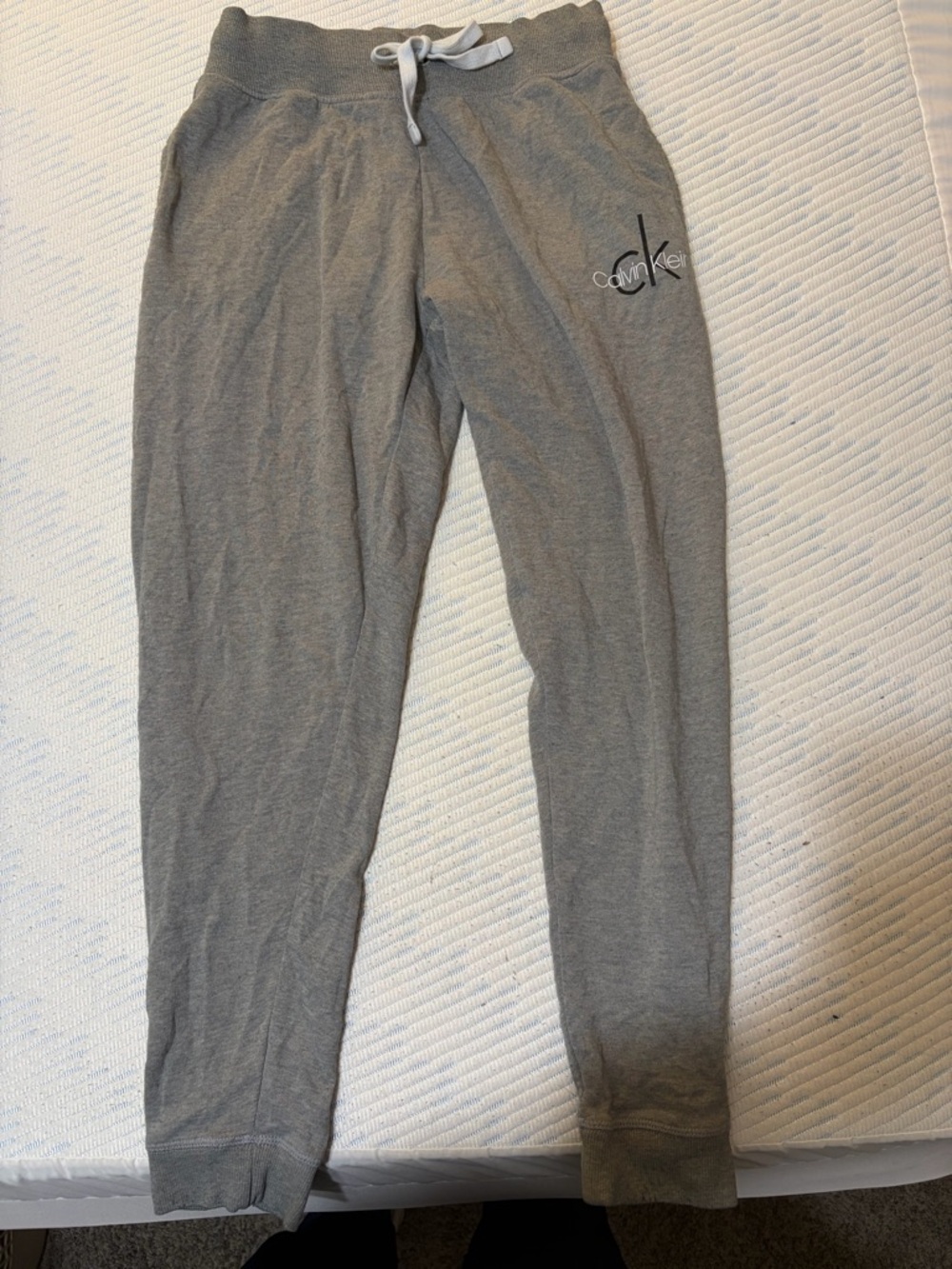 Calvin Klein woman’s  Gray Drawstring sleep pant Joggers